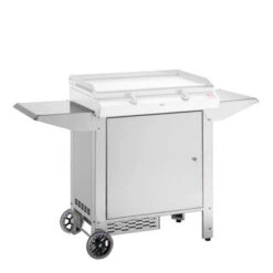 Chariot Sur Mesure Fermé Plancha Planet 55 Inox 5 Chariot Sur Mesure Fermé Plancha Planet 55 Inox -Barbecue Fournitures Magasin chariot ferme inox pour plancha planet 55 2