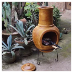 Cheminée Mexicaine Extérieure 46 X 106 Cm -Barbecue Fournitures Magasin cheminee mexicaine 33 x 106 cm 2