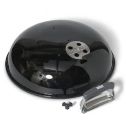 Couvercle Barbecue Charbon Weber 47 Cm Noir Intense