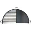 Demi-grille Plancha Pour Braséro Firepits 90 Cm