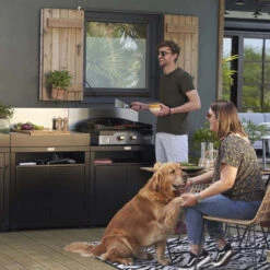 Barbecue Fournitures Magasin -Barbecue Fournitures Magasin desserte cuisine d exterieur le marquier noire 1