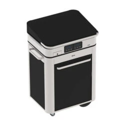 Ensemble Plancha électrique Eno Enosign 65 Inox Et Noir Sur Chariot + Capot -Barbecue Fournitures Magasin ensemble plancha electrique enosign 65 inox et noir sur chariot capot 5