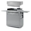 Ensemble Plancha électrique Fonte Forge Adour Premium E60 Inox Sur Chariot + Capot