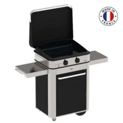 Ensemble Plancha Gaz Enosign 65 Inox Et Noir Sur Chariot + Capot 12 Ensemble Plancha Gaz Enosign 65 Inox Et Noir Sur Chariot + Capot -Barbecue Fournitures Magasin ensemble plancha gaz enosign 65 inox et noir avec capot sur chariot inox et noir eno 2