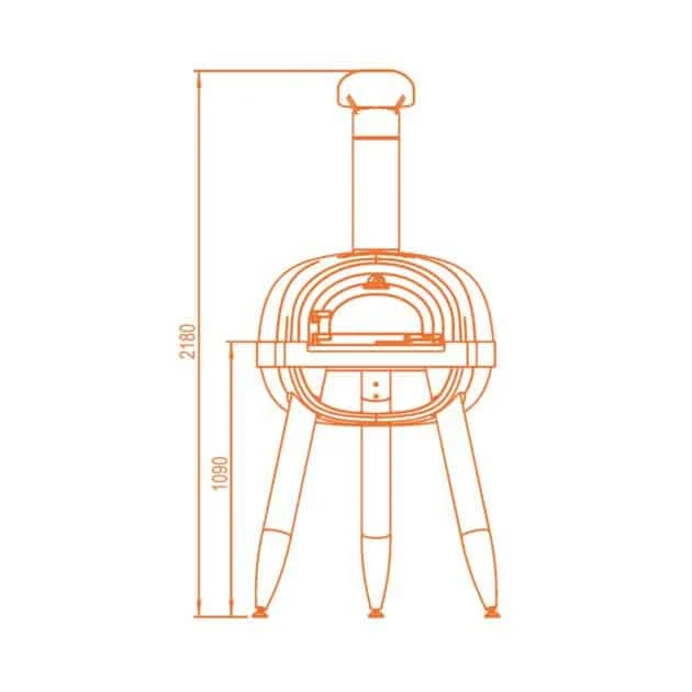 Four à Pizza Bois Grand-Mère FRED 4 Four à Pizza Bois Grand-Mère FRED – Image 4