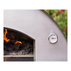 Four à Pizza à Bois Fontana Marinara Anthracite -Barbecue Fournitures Magasin four fontana marinara a poser anthracite 2