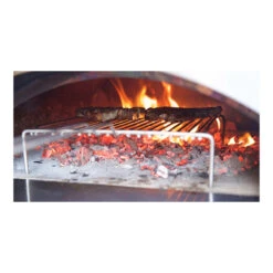 Four à Pizza à Bois Fontana Marinara Rouge Sur Chariot -Barbecue Fournitures Magasin four fontana marinara red sur chariot 3