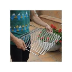 Grille Extensible Barbecue 50/60 X 40 Cm Inox -Barbecue Fournitures Magasin grille extensible en inox sauvic 50 60 x 40 cm 3