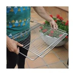 Grille Extensible Barbecue 50/60 X 40 Cm Inox -Barbecue Fournitures Magasin grille extensible en inox sauvic 50 60 x 40 cm 4