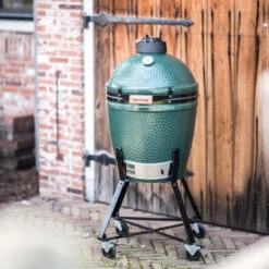 Kamado Big Green Egg S Øint 33 Cm Sur Chariot + Déflecteur -Barbecue Fournitures Magasin kamado big green egg s sur chariot deflecteur 2