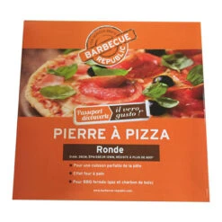 Pierre à Pizza Ronde Barbecue Republic Ø38 Cm