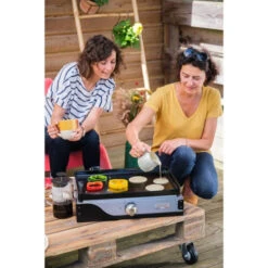 Plancha électrique Le Marquier 150 Duo La Petite Française 1 Feu 50x35 -Barbecue Fournitures Magasin plancha elect lemarq 150 duo la plancha francaise 2