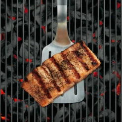 Spatule Premium Weber Acier Inoxydable -Barbecue Fournitures Magasin spatule premium weber acier inoyidable noir 2