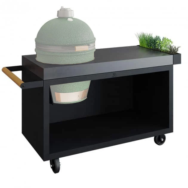 Table OFYR Pro 135 Black / Béton Pour Big Green Egg 2 Table OFYR Pro 135 Black / Béton Pour Big Green Egg – Image 2